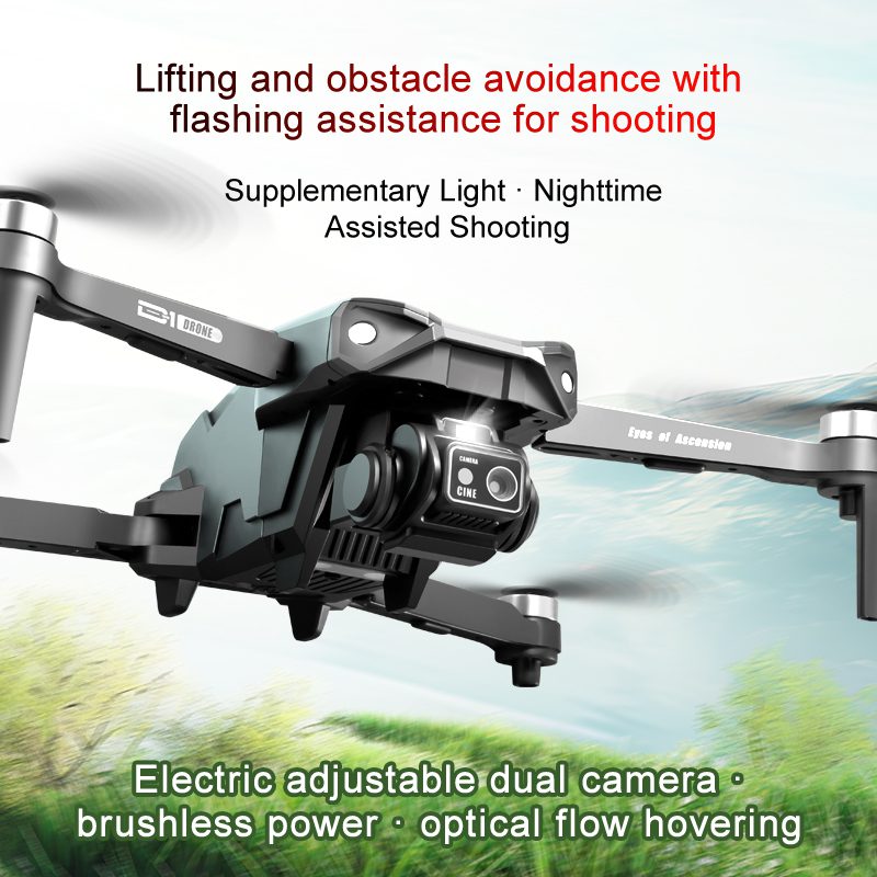 Lift Type Obstacle Avoidance Aerial Drone Toy D1 – Image 18