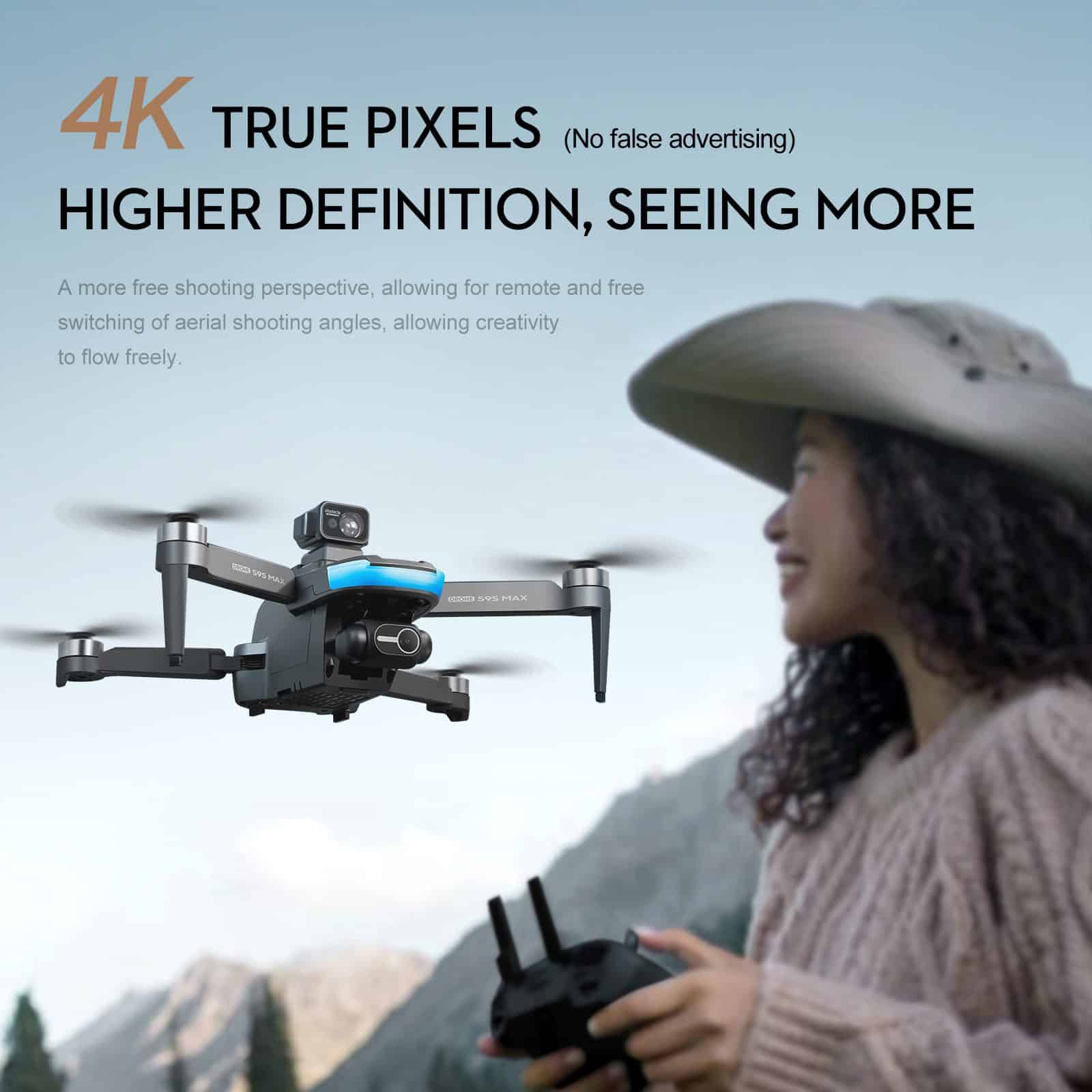 Professional GPS Drone 4K Hd Quadcopter S9S – Image 8