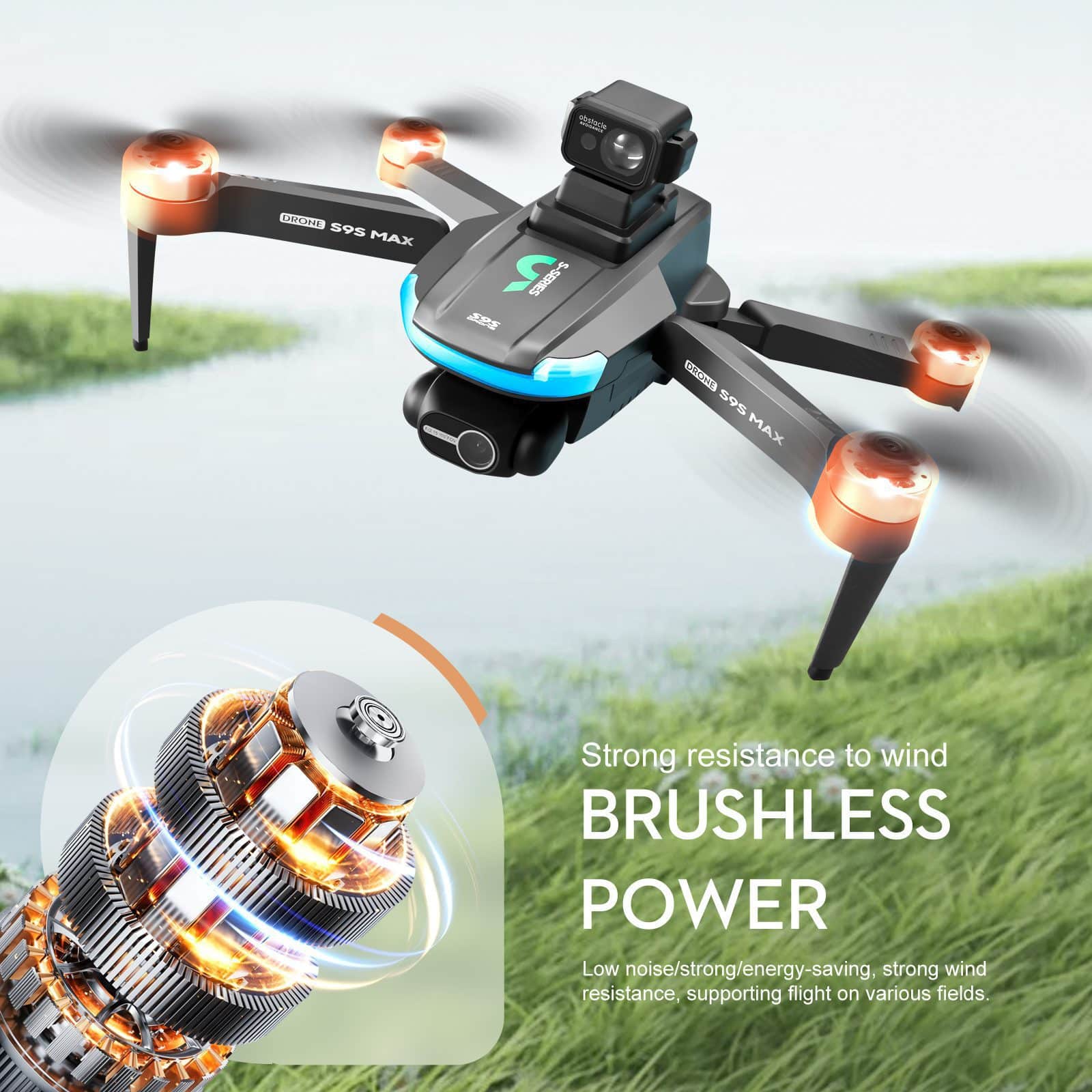 Professional GPS Drone 4K Hd Quadcopter S9S – Image 9