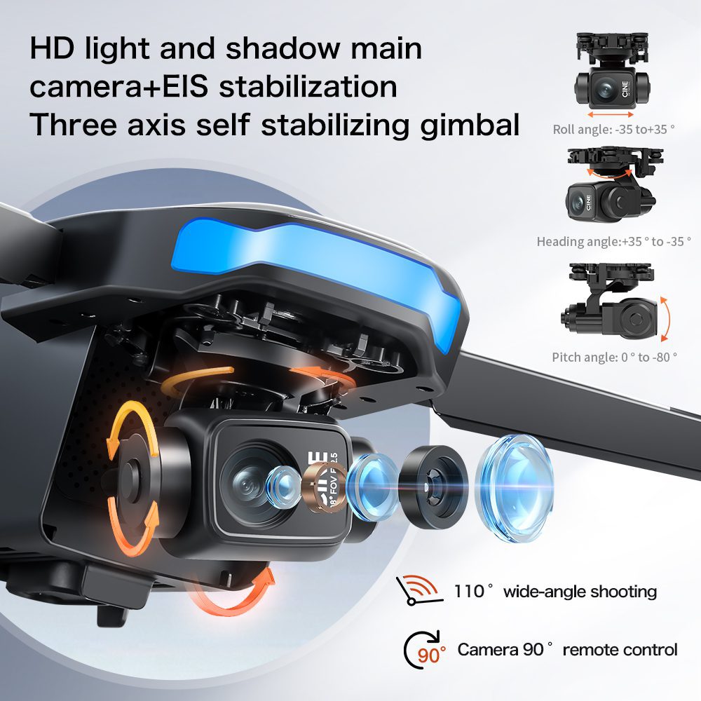 Professional GPS Drone 3-Axis Gimbal 4K HD UAV S-X1 – Image 29