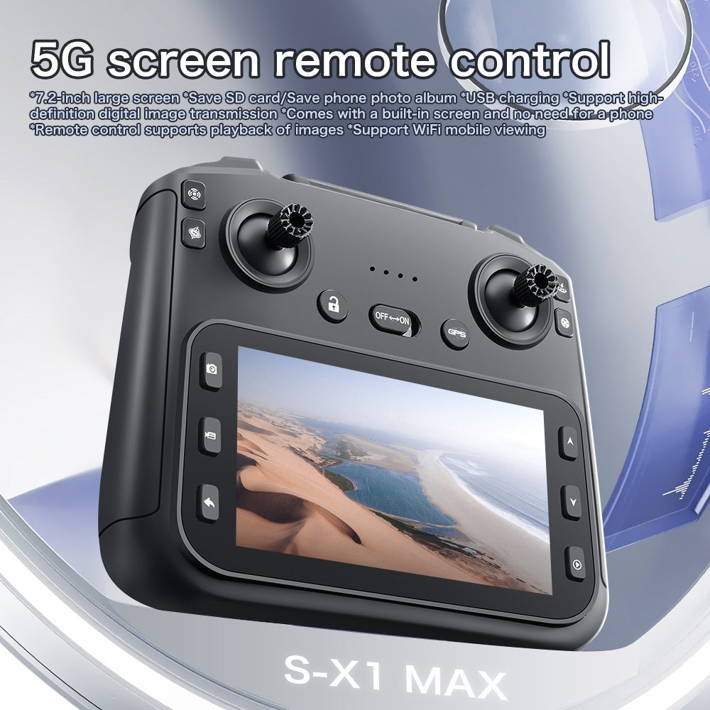 Professional GPS Drone 3-Axis Gimbal 4K HD UAV S-X1 – Image 23
