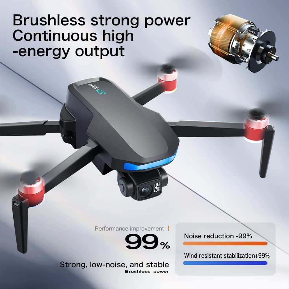 Professional GPS Drone 3-Axis Gimbal 4K HD UAV S-X1 – Image 22