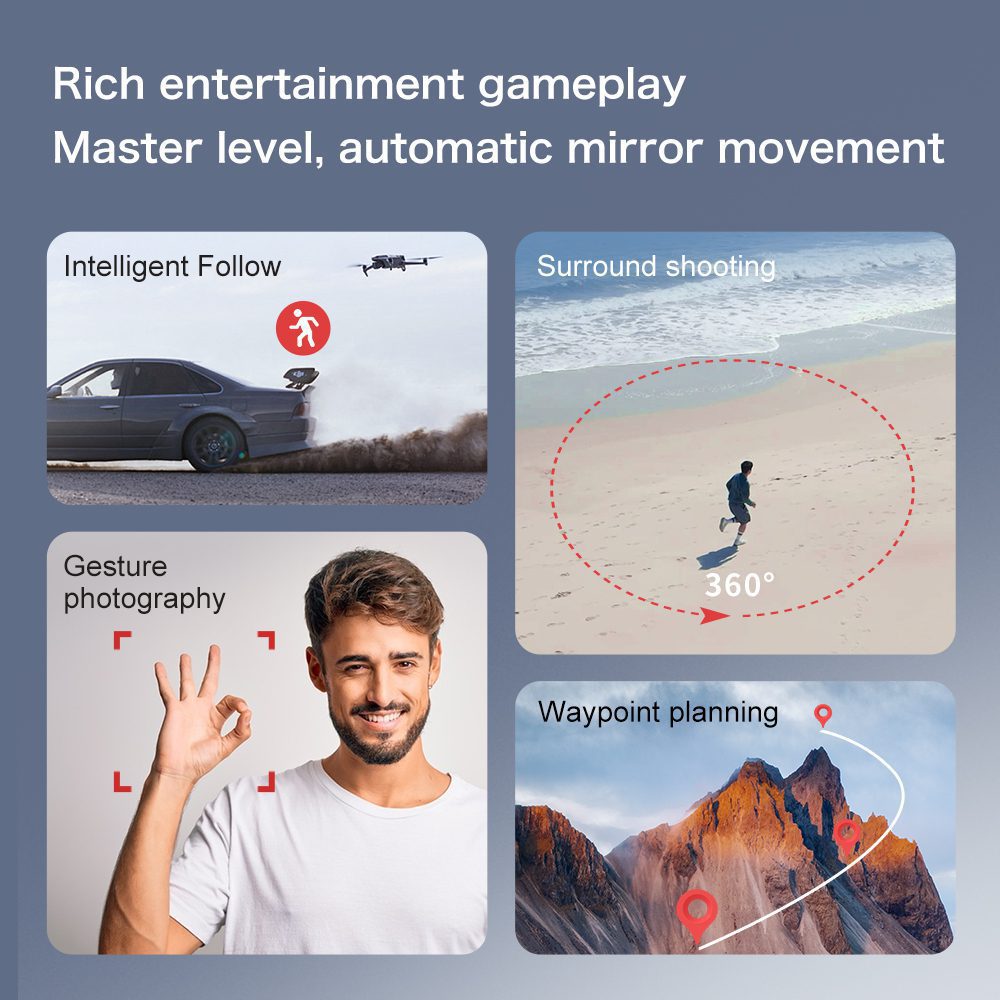 Professional GPS Drone 3-Axis Gimbal 4K HD UAV S-X1 – Image 20