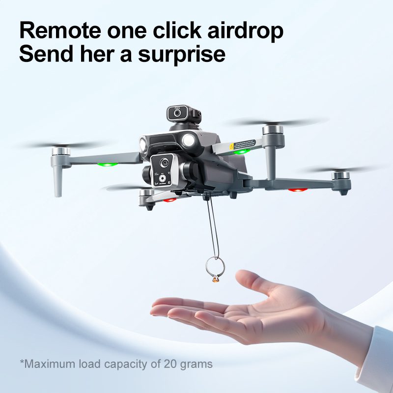 Airdrop GPS Drone 4.5" Screen 4K HD UAV K19MAX – Image 8
