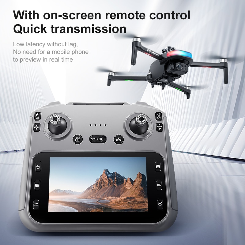 GPS Drone Cool Lights 4K HD Camera Quadcopter D19 – Image 3